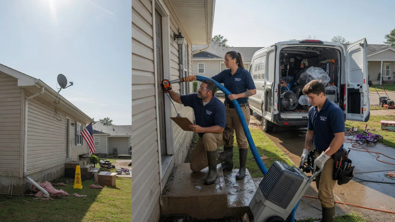 Ceiling Water Damage Restoration in Tully, NY near me